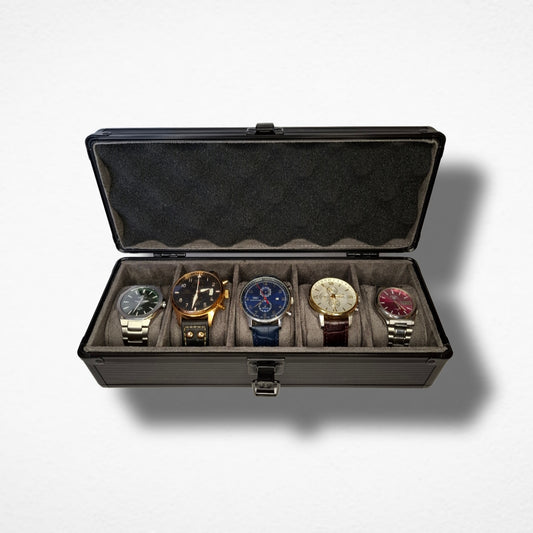 "Midnight" Custom Metallic Watch Case